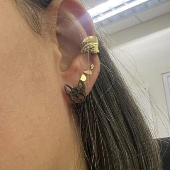 🐾 Boston Terrier Earrings 🐾 - Picture 4 of 4